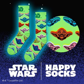 Happy Socks Star Wars Yoda Sock 