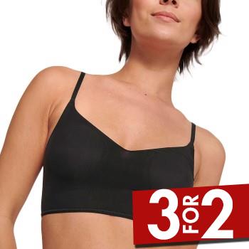 Sloggi BH Soft Adapt Top Sort X-Small Dame