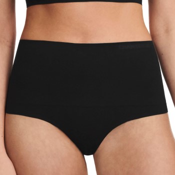 Bilde av Chantelle Truser Smooth Comfort High Waisted Thong Svart Medium Dame