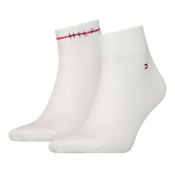 2-Pakuotė Tommy Hilfiger Men Stripe Quarter Sock