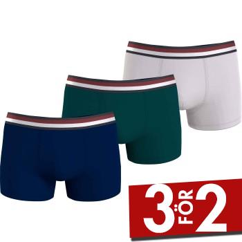Tommy Hilfiger Kalsonger 3P Trunk Glob Stripe WB Flerf&auml;rgad Small Herr