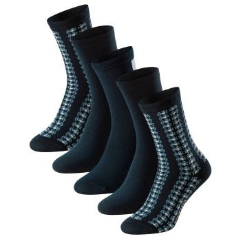 5-er-Pack Schiesser Women Blue Bird Socks