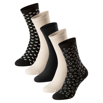 5-er-Pack Schiesser Women Blue Bird Socks