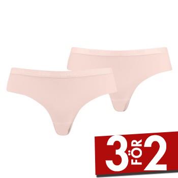 Puma Trosor 2P Women Microfiber Brazilian Hang Ljusrosa X-Small Dam