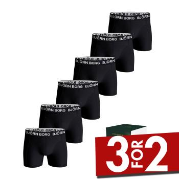 Cotton Stretch Boxer 6p + Toilet Case, Boxere