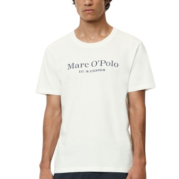 Marc O Polo Logo Top Hvit bomull Large Dame