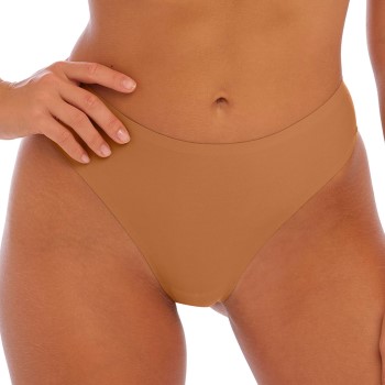 Fantasie Truser Smoothease Invisible Stretch Thong Lysbrun  polyamid One Size Dame