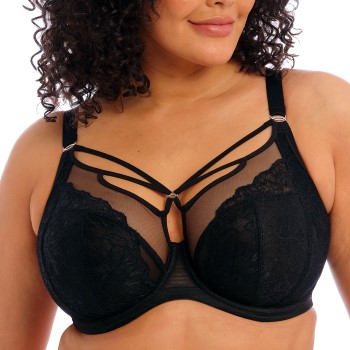 Elomi BH Brianna Underwire Plunge Bra Svart K 80 Dame