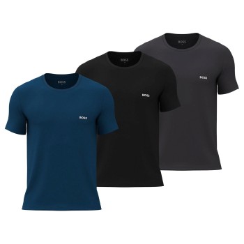 3-Pacote BOSS Classic Regular Fit Crew Neck T-Shirt