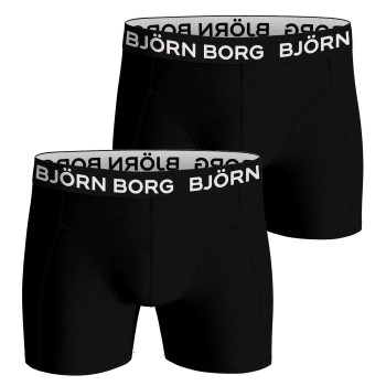 Bilde av Bjorn Borg Bamboo Cotton Blend Boxer 2p Svart Large Herre