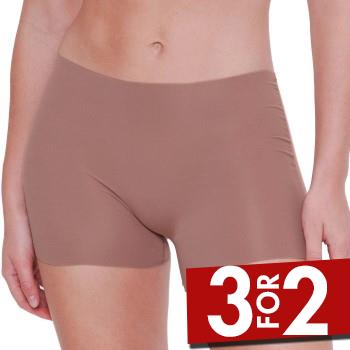 Sloggi ZERO Feel 2 0 Cyclist Shorts Brun X-Small Dame