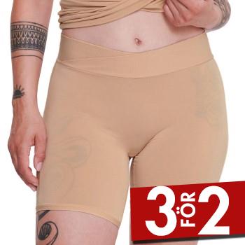 Sloggi Trosor GO Allround Cyclist Shorts Beige One Size Dam