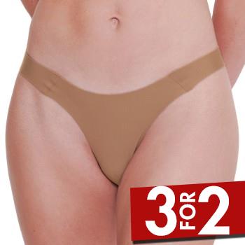 Sloggi Trusser ZERO Feel 2 0 Tiny Tanga Beige XX-Large Dame