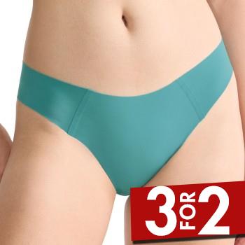 Sloggi Trusser ZERO Feel 2 0 Tiny Tanga Turkise X-Small Dame