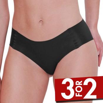 Sloggi Trusser ZERO Feel 2 0 Hipster Sort X-Small Dame billede