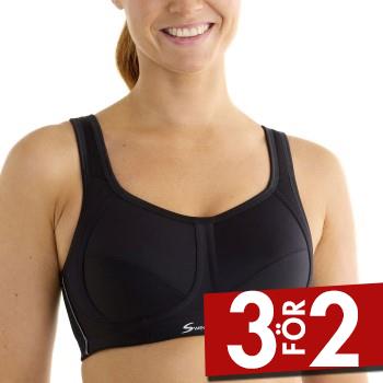 Swemark Ultimate Extreme Sports Bra BH Svart B 75 Dam