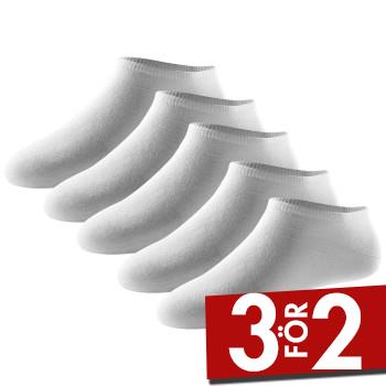Schiesser Strumpor 5P Men Sneaker Socks Vit Strl 43/46 Herr