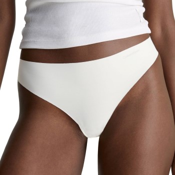 Bilde av Calvin Klein Truser Invisibles Micro Thong Hvit Xx-large Dame