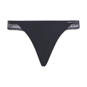 Tommy Hilfiger Lace Trim Logo Thong