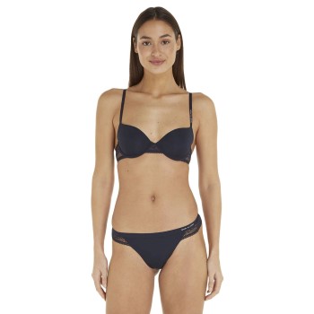 Tommy Hilfiger Lace Trim Logo Thong