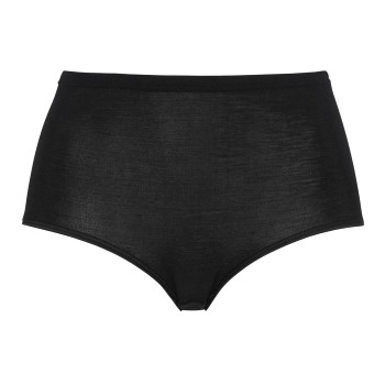 Damella Truser High Waist Maxi Brief Svart merinoull 44 Dame