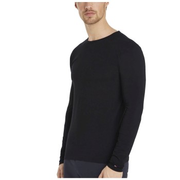 Tommy Hilfiger 3P Premium Essentials Long Sleeve Svart/Grå bomull XX-Large Herr