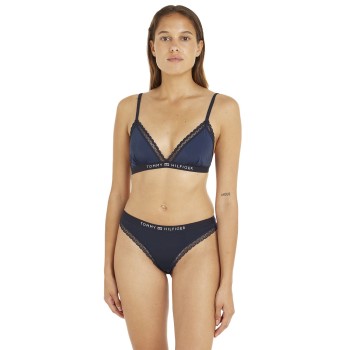 Tommy Hilfiger Lace Unlined Triangle Bra