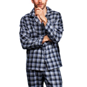 Bilde av Topeco Mens Cotton Pyjama Marine Bomull X-large Herre