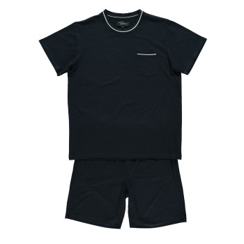 Bilde av Topeco Mens Bamboo Pyjama Marine Medium Herre