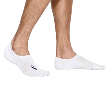 Panos Emporio Strømper 3P Hans Erik Cotton Logo Liner Socks Hvit One Size Herre