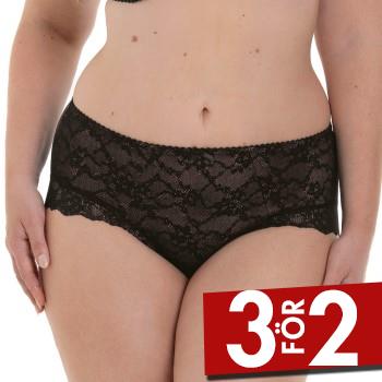Rosa Faia Trosor Bobette High Waist Brief Svart 48 Dam