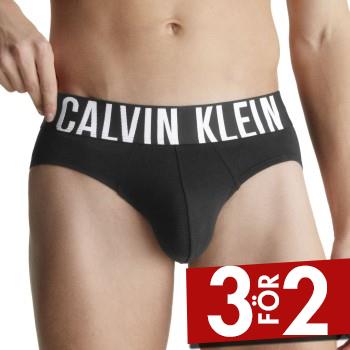 Calvin Klein Kalsonger 3P Intense Power Briefs Svart bomull Small Herr