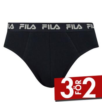 FILA Kalsonger Cotton Brief Svart bomull Medium Herr