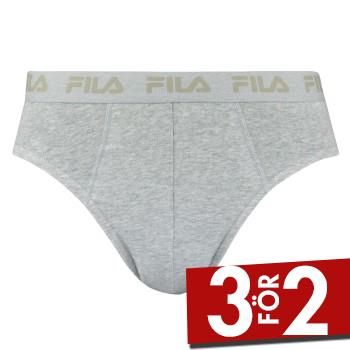 FILA Kalsonger Cotton Brief Gr&aring; bomull Medium Herr