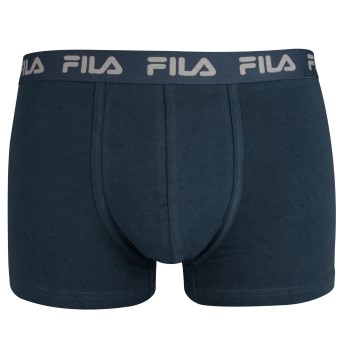 Bilde av Fila 2p Cotton Boxers Navy Bomull Large Herre