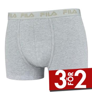FILA Kalsonger 2P Cotton Boxers Gr&aring; bomull Medium Herr
