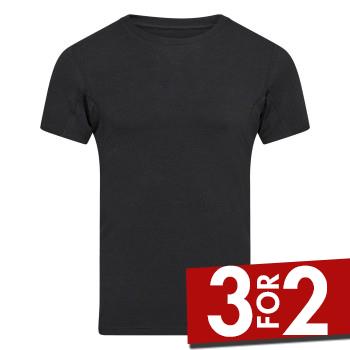 JBS Bamboo O Tee Absorbent T Shirt Svart 3XL Herre