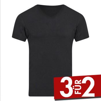 JBS Bamboo V Tee Absorbent T Shirt Schwarz XX-Large Herren