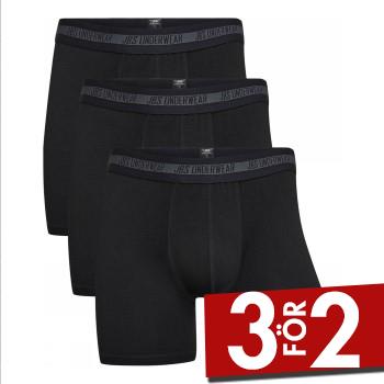 JBS Kalsonger 3P Long Leg Tights Bamboo Boxers Svart Small Herr