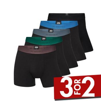 JBS 5P Tights Bamboo Boxers Multi-colour-2 Medium Herre