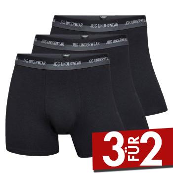 JBS 3P Hemp Tights Boxers Schwarz Ökologische Baumwolle 3XL Herren