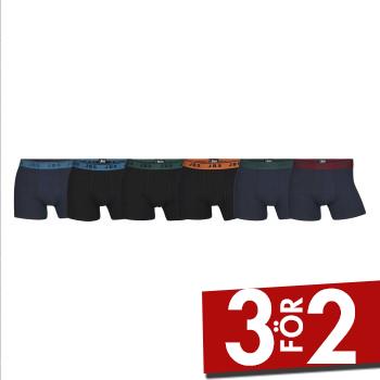 JBS Kalsonger 6P Cotton Tights Boxers Flerfärgad bomull Small Herr