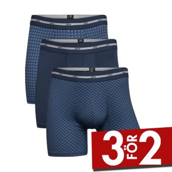 JBS Kalsonger 3P Long Leg Tights Recycled Boxers Flerfärgad polyester Small Herr