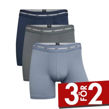 JBS Kalsonger 3P Long Leg Tights Recycled Boxers Flerfärgad-2 polyester Small Herr