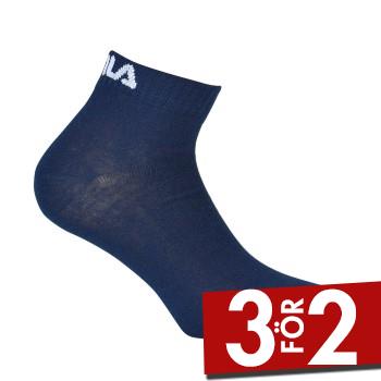 FILA Strumpor 3P Quarter Plain Socks Marin Strl 43/46