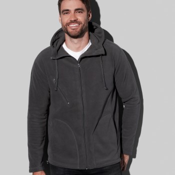 Stedman Hooded Fleece Jacket For Men