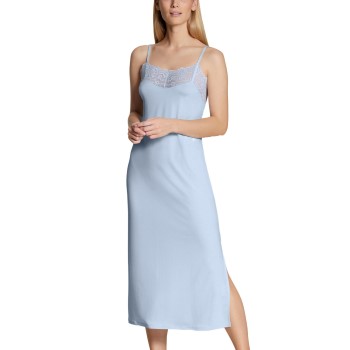 Bilde av Calida Elegant Dreams Spaghetti Nightdress Lysblå Modal Large Dame