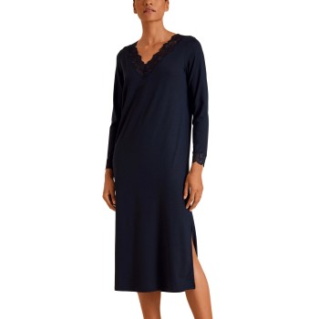 Bilde av Calida Elegant Dreams Long Nightdress Mørkblå Modal X-small Dame