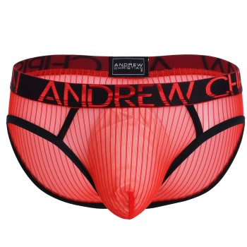 Andrew Christian Almost Naked Mesh Scarlet Brief