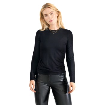 Bread and Boxers Long Sleeve Soft Fiber T-Shirt